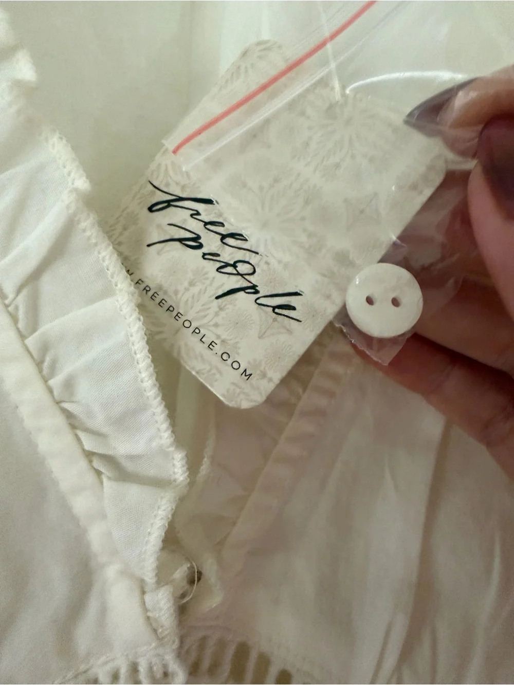 Free People elegant white